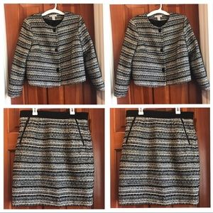 H&M office blazer & skirt suit set